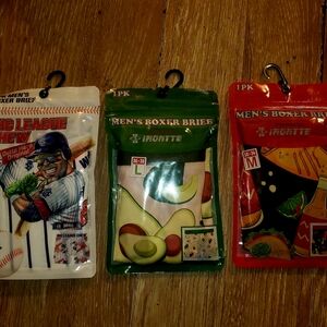 Men's Boxer Briefs Set with Fun Prints